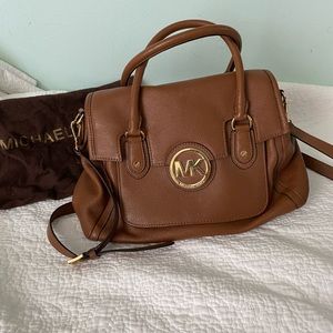 Leather Michael Kors Handbag